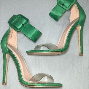 Misslola Green Heels